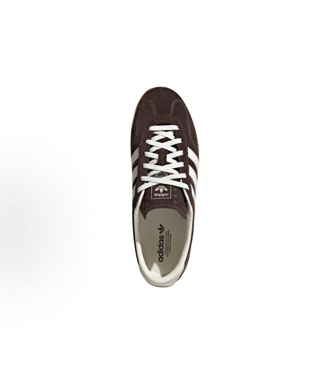ADIDAS Коричневые замшевые низкие кроссовки / кеды, фото 4