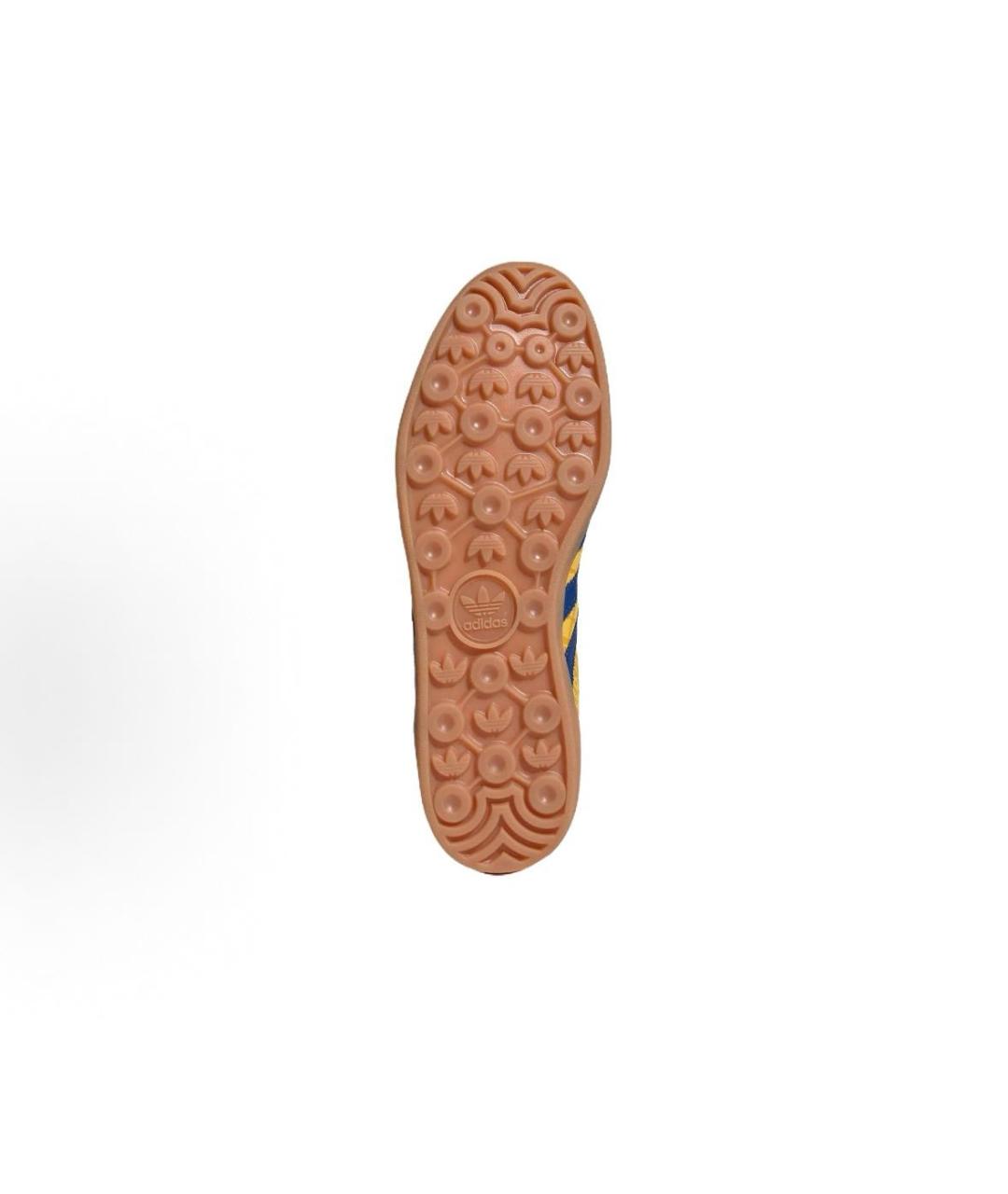 ADIDAS Горчичные текстильные низкие кроссовки / кеды, фото 4
