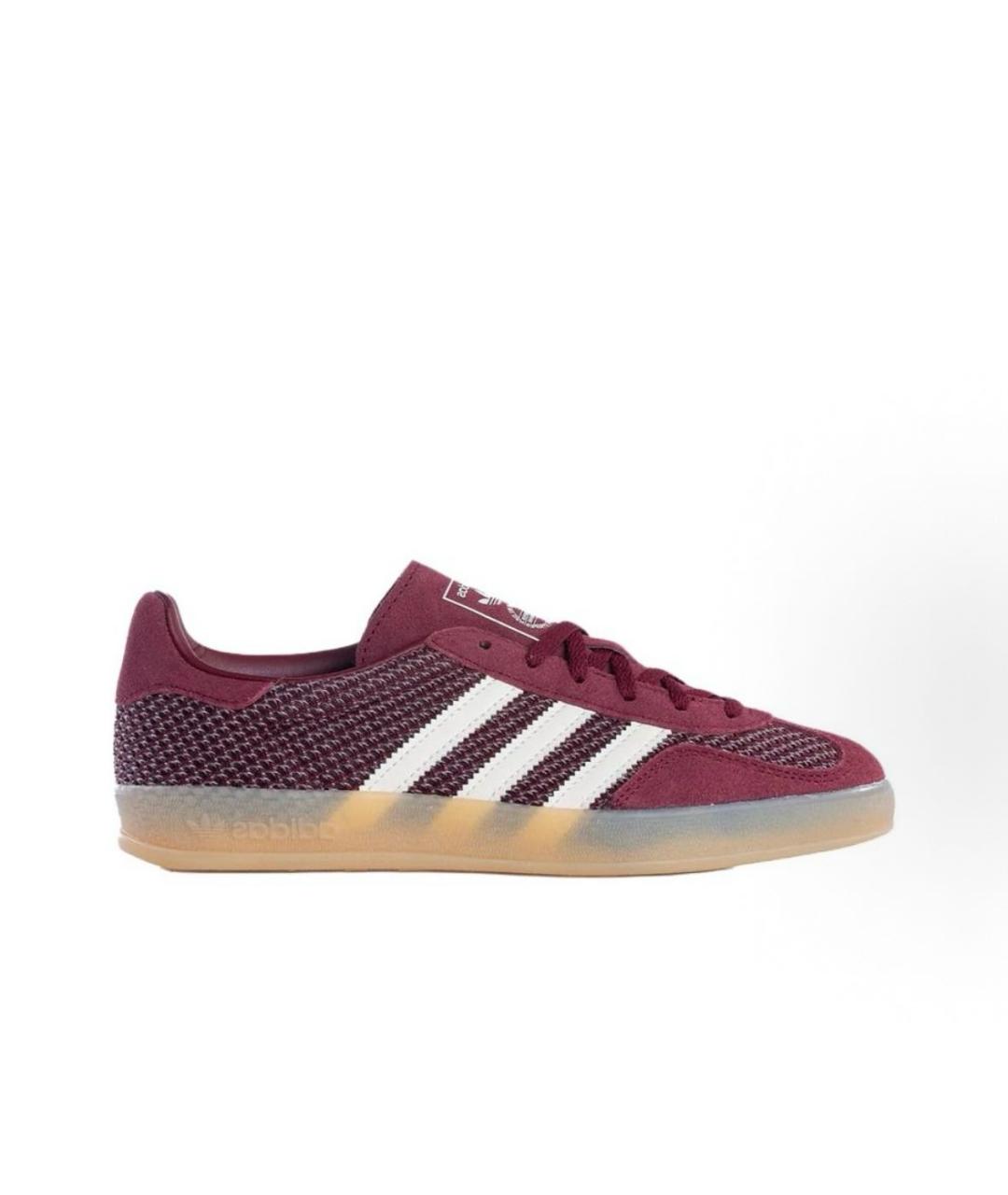 ADIDAS Бордовые текстильные низкие кроссовки / кеды, фото 4