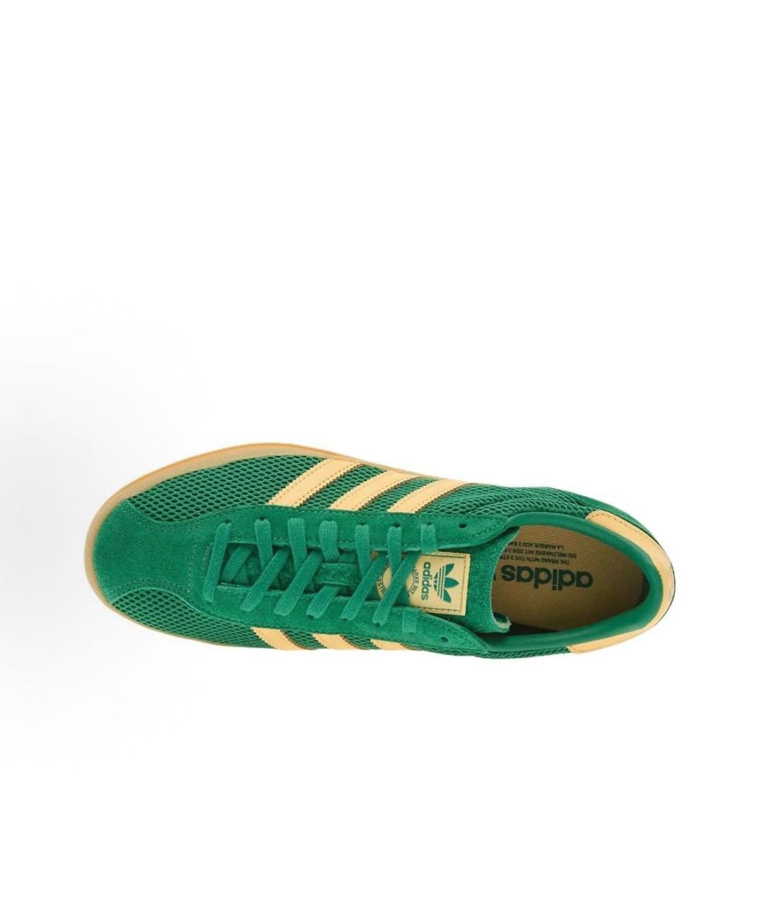 ADIDAS Зеленые текстильные низкие кроссовки / кеды, фото 3