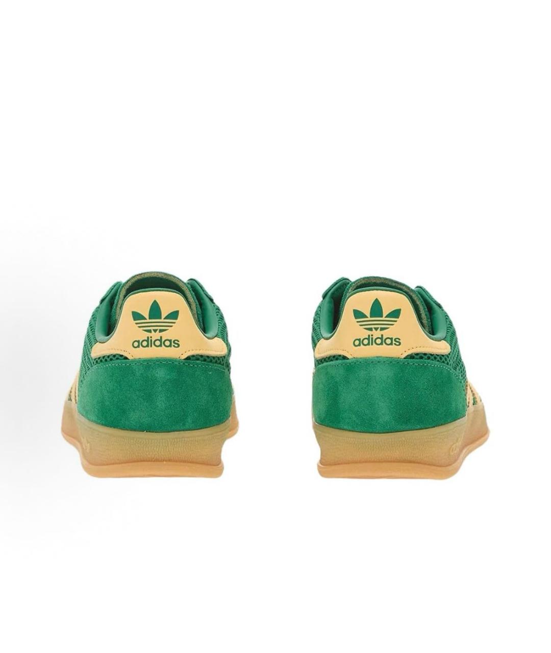 ADIDAS Зеленые текстильные низкие кроссовки / кеды, фото 4
