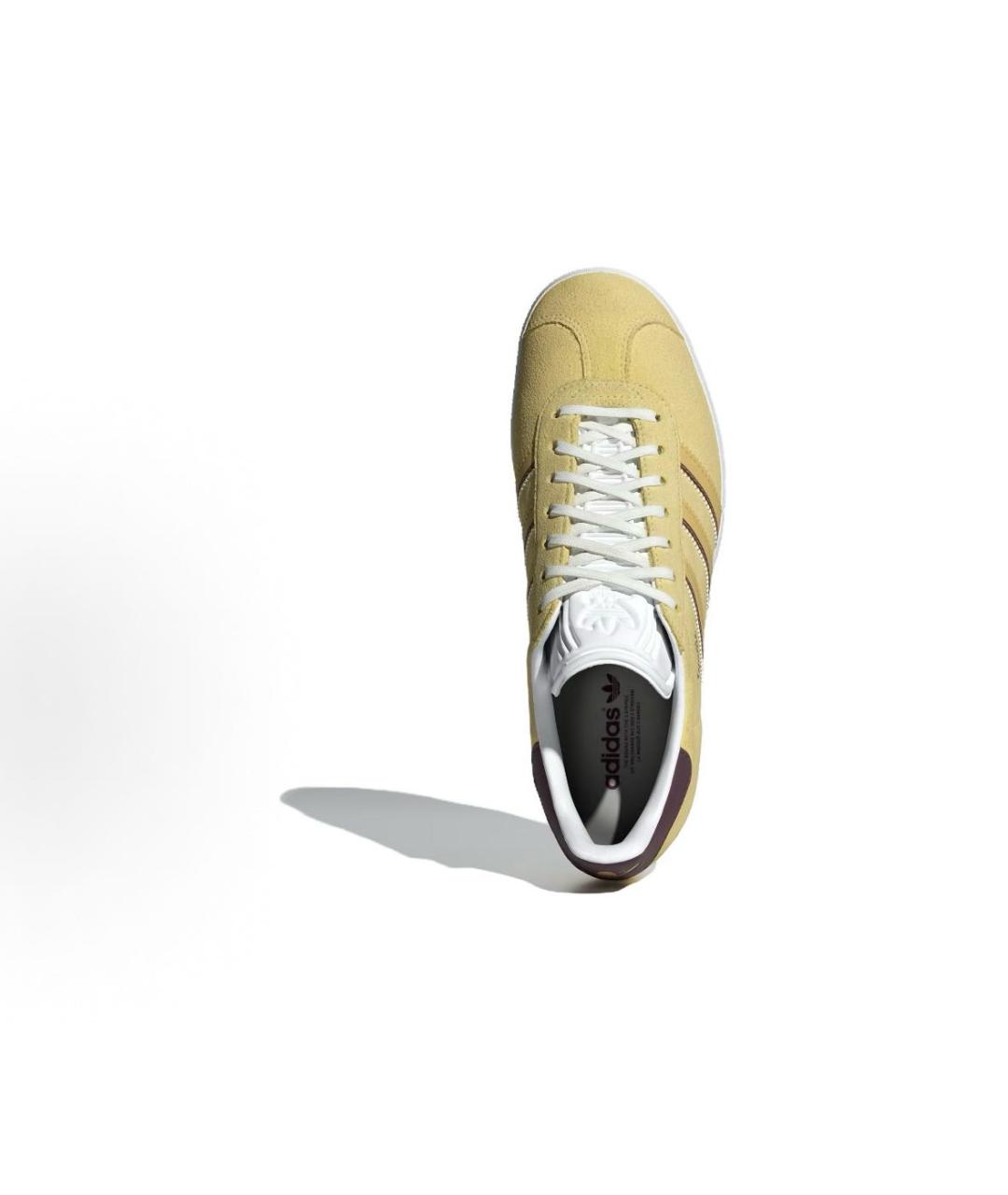 ADIDAS Бежевые замшевые низкие кроссовки / кеды, фото 5