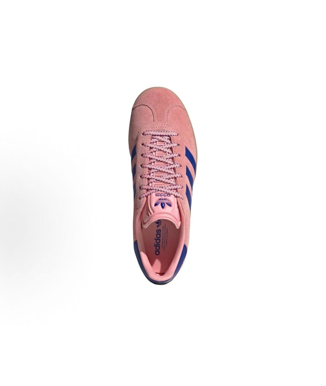 ADIDAS Розовые замшевые низкие кроссовки / кеды, фото 5