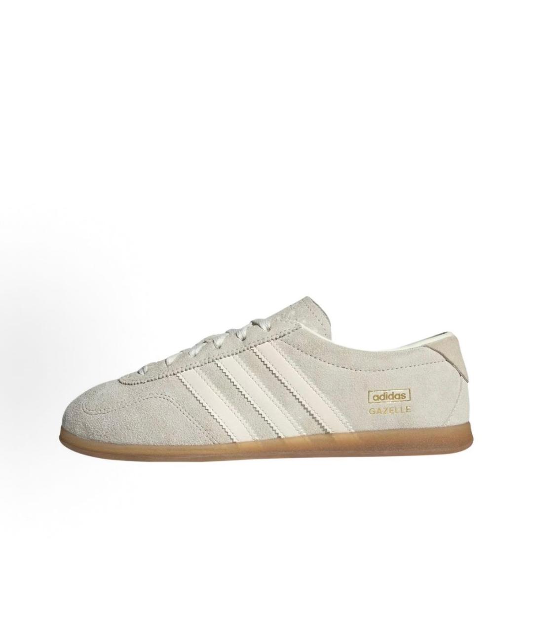 ADIDAS Серые замшевые низкие кроссовки / кеды, фото 2