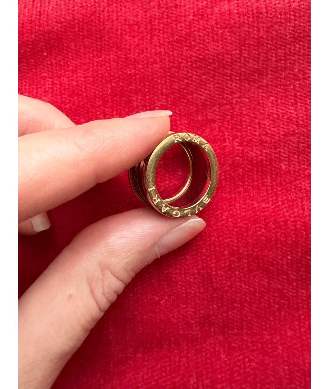 BVLGARI Золотое кольцо из розового золота, фото 4