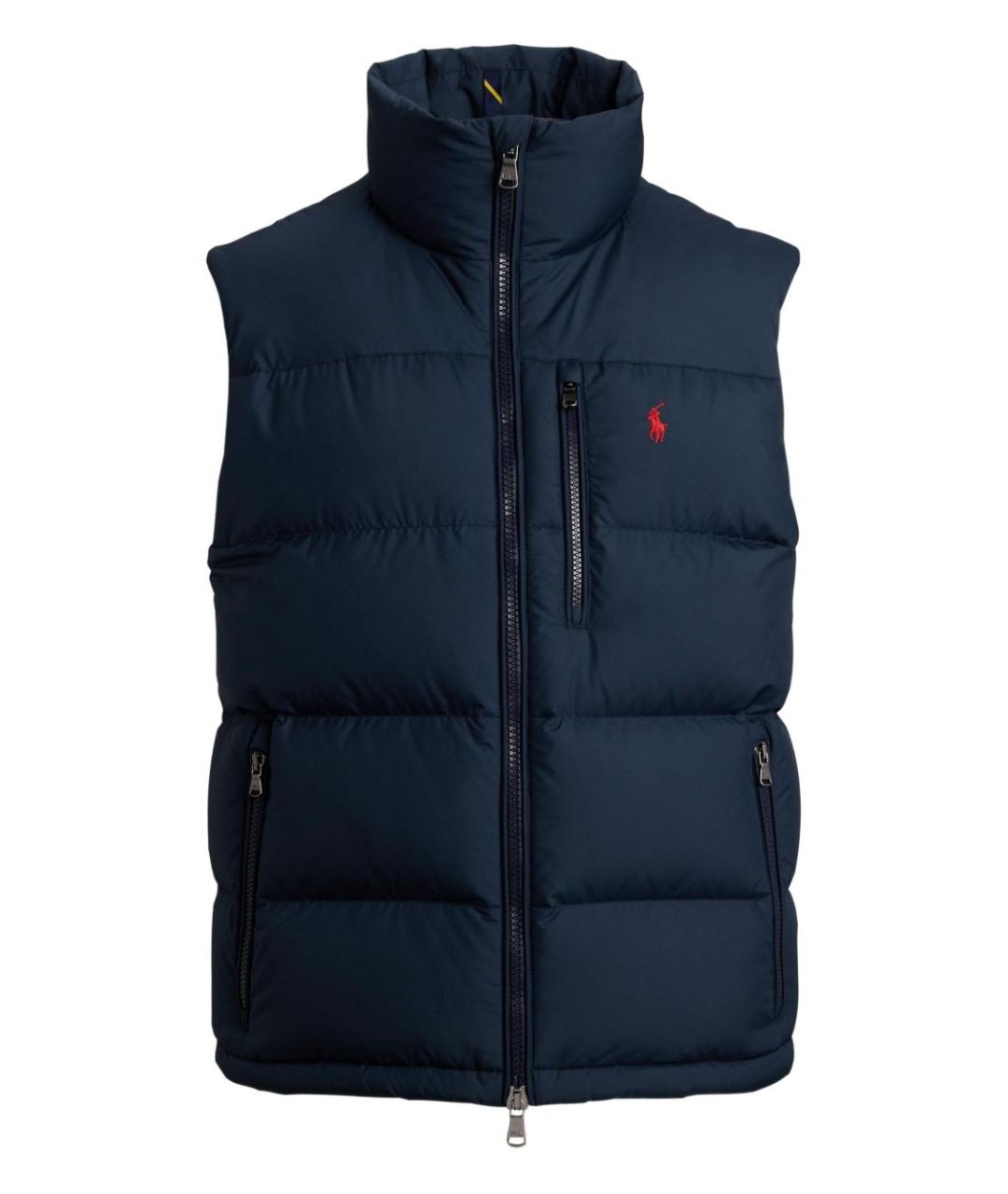POLO RALPH LAUREN Синий полиэстеровый жилет, фото 1