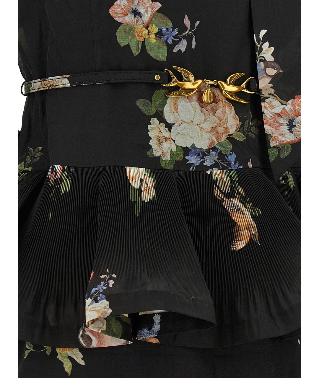 ZIMMERMANN Черное полиэстеровое коктейльное платье, фото 4