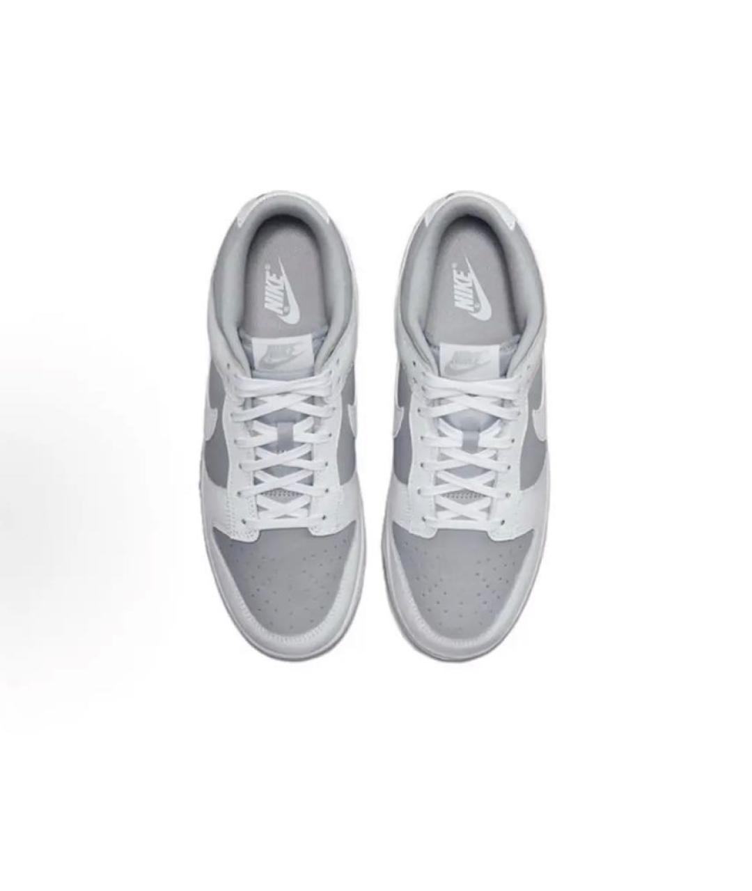 NIKE Серые низкие кроссовки / кеды, фото 3