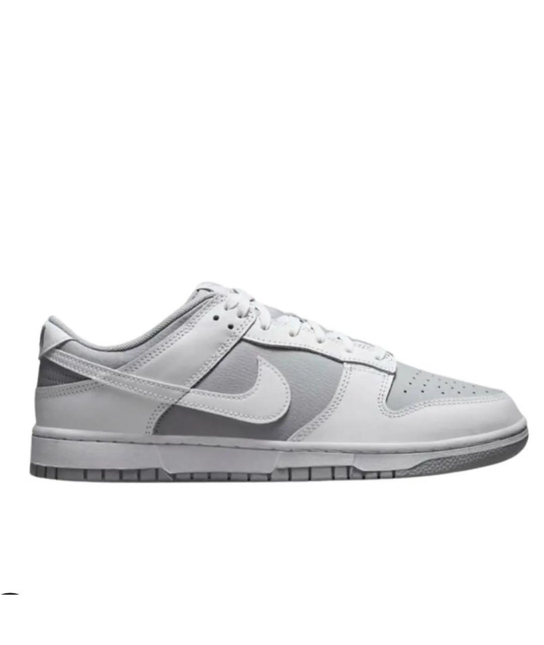NIKE Серые низкие кроссовки / кеды, фото 8