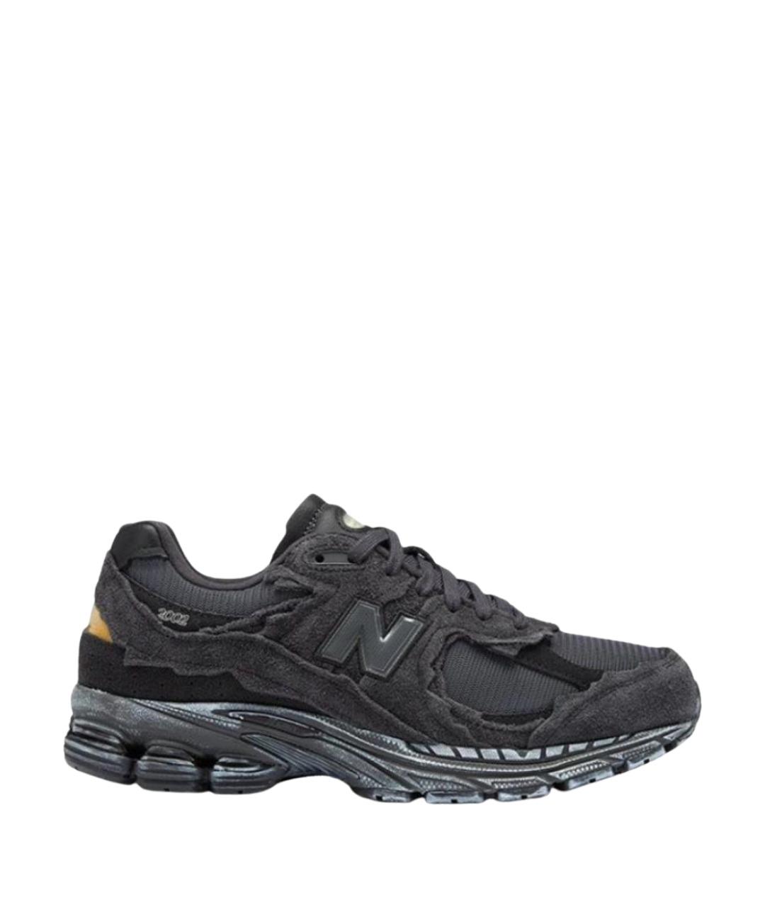 NEW BALANCE Черные замшевые кроссовки, фото 1