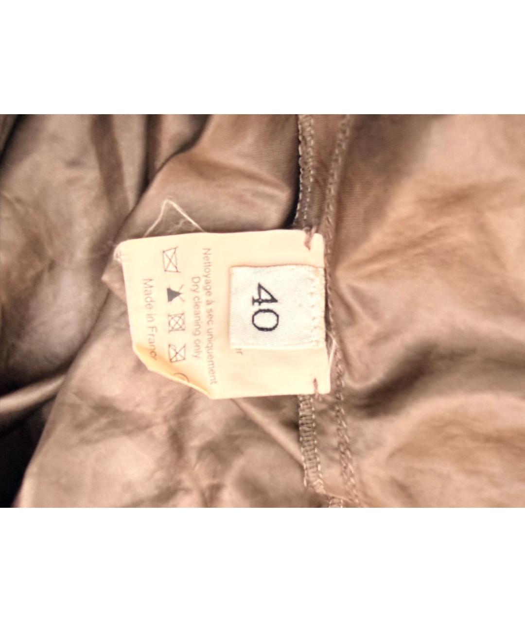 LANVIN Коричневая полиэстеровая блузы, фото 4