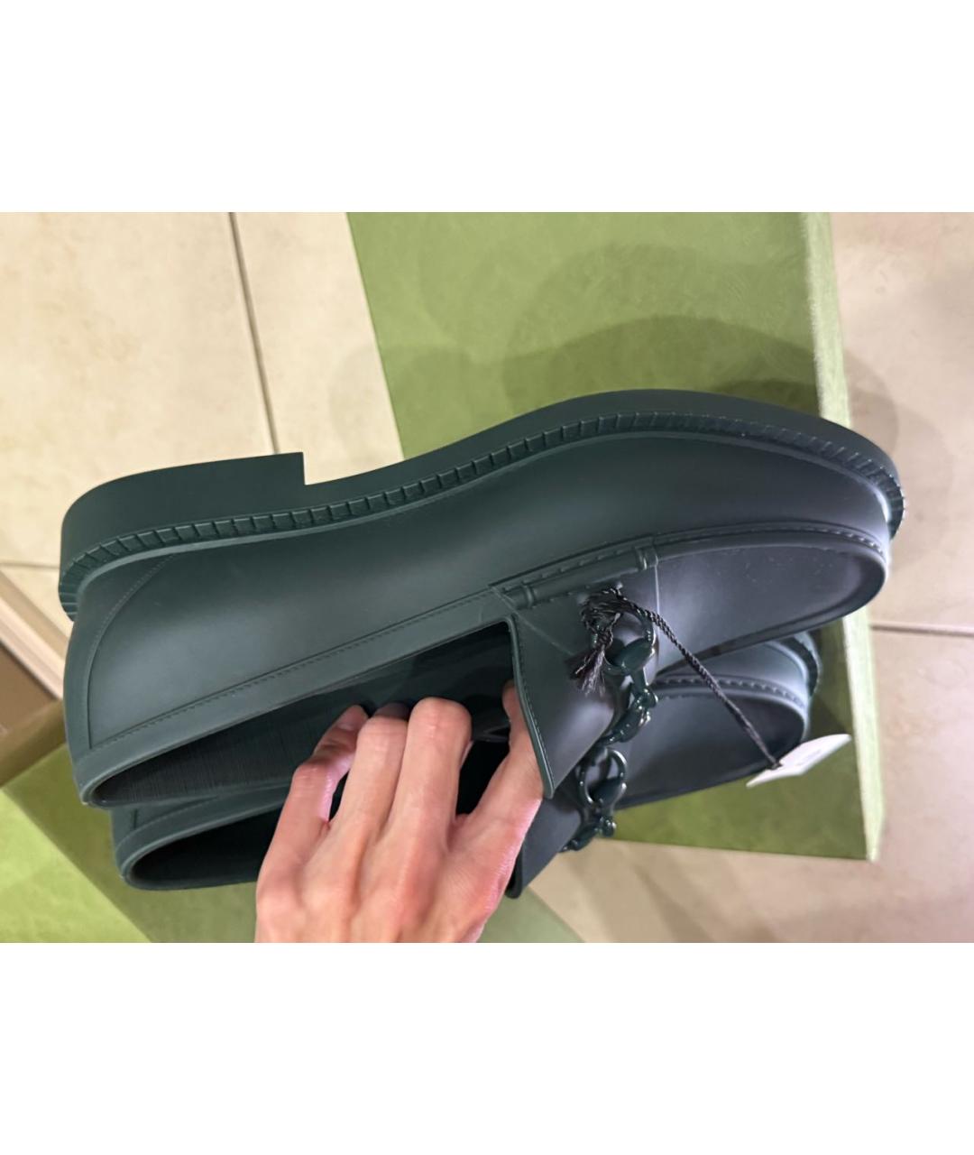 GUCCI Резиновые лоферы, фото 5