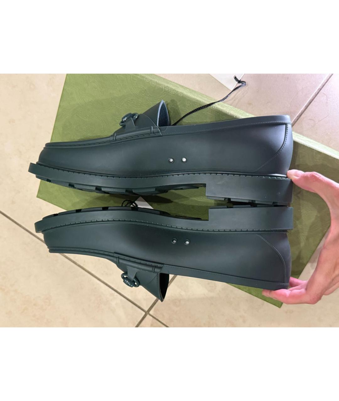 GUCCI Резиновые лоферы, фото 9