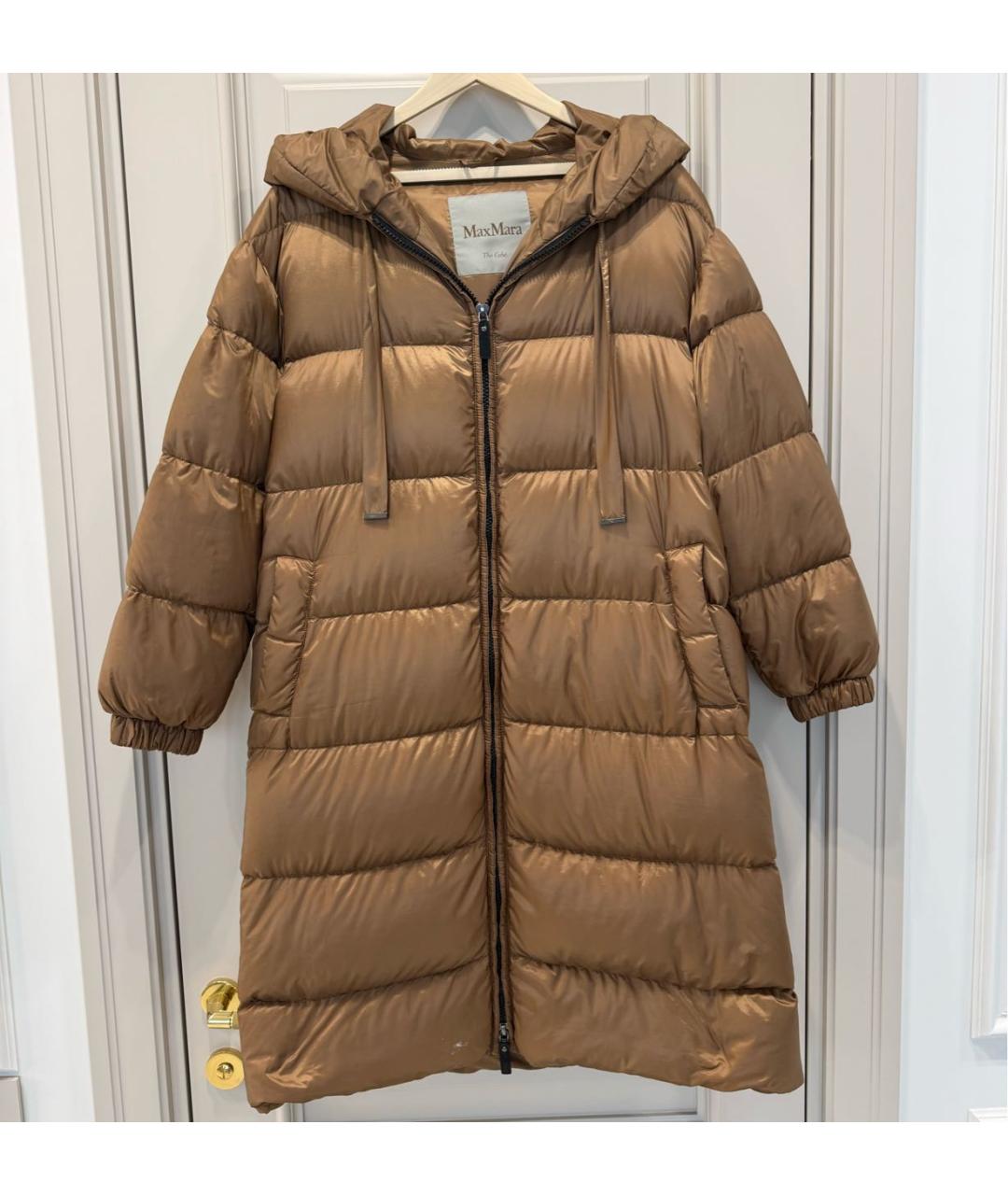 MAX MARA Коричневый пуховик, фото 6