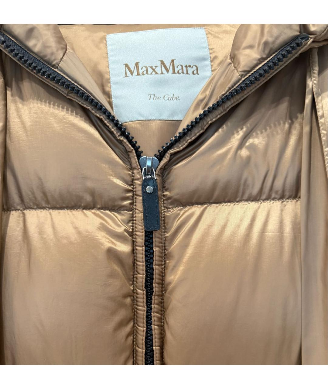 MAX MARA Коричневый пуховик, фото 4