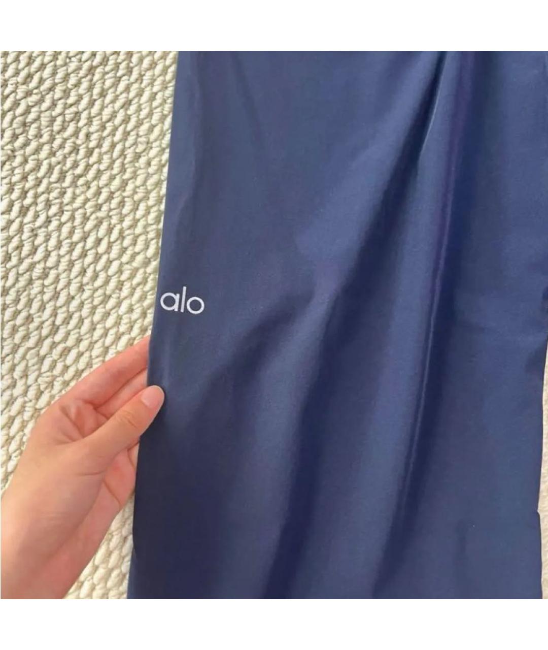 ALO YOGA Темно-синие спортивные брюки и шорты, фото 8