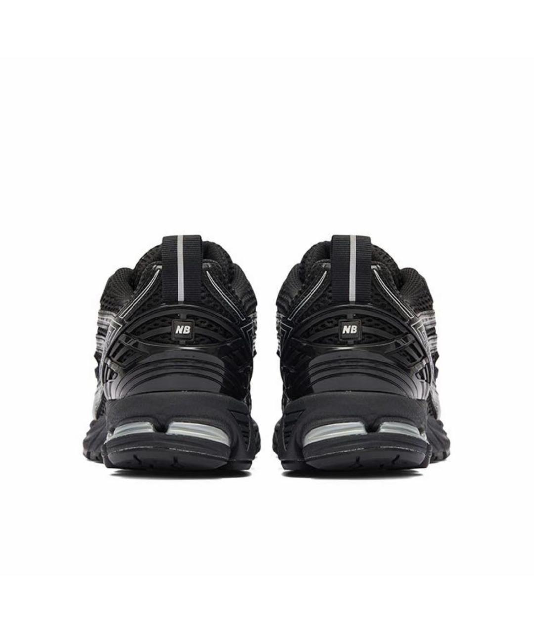 NEW BALANCE Черные текстильные низкие кроссовки / кеды, фото 3
