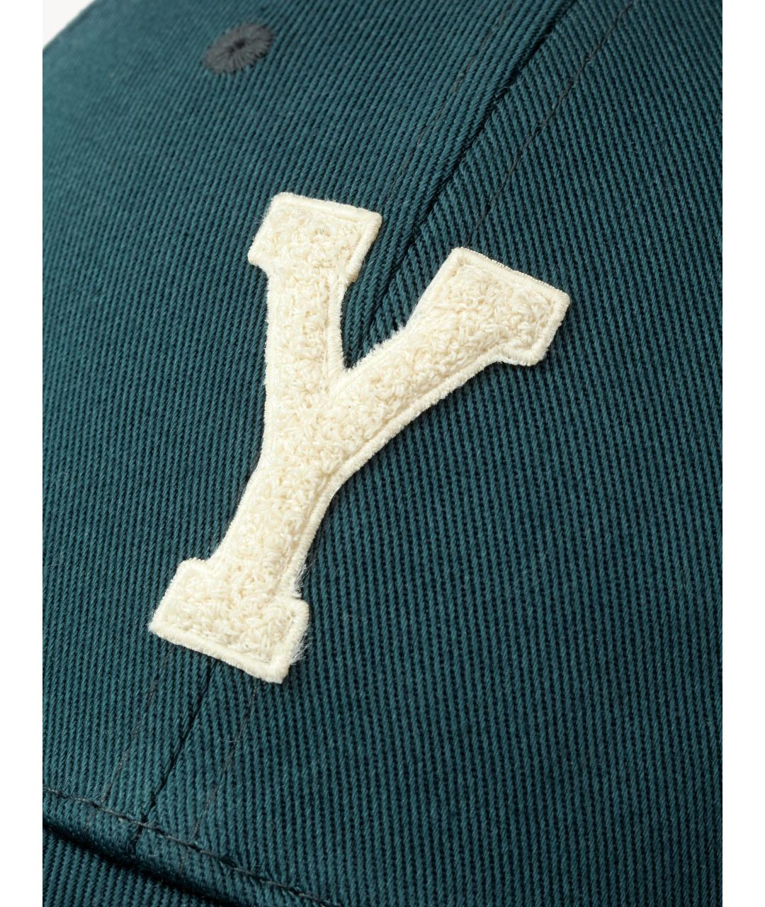 SAINT LAURENT Зеленая хлопковая кепка/бейсболка, фото 4