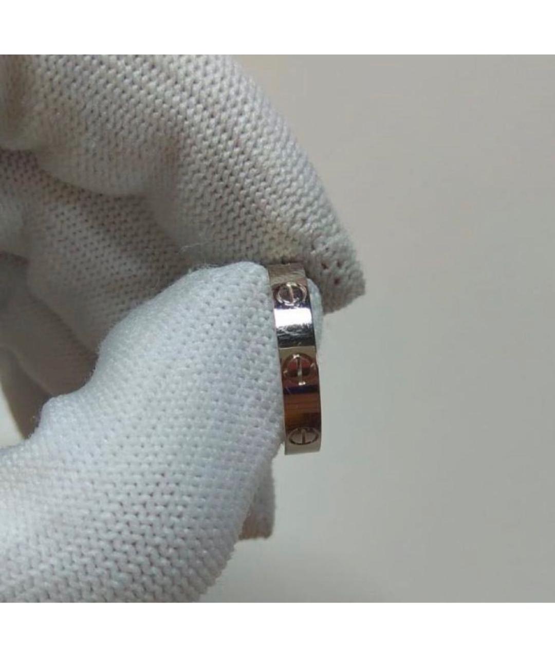 CARTIER Серебряное кольцо из белого золота, фото 8