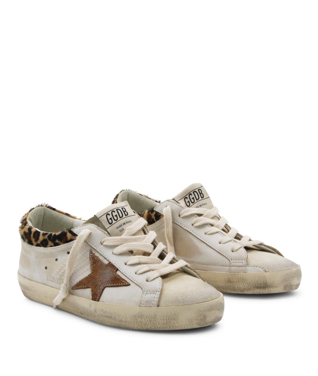 GOLDEN GOOSE Мульти кожаные кеды, фото 3