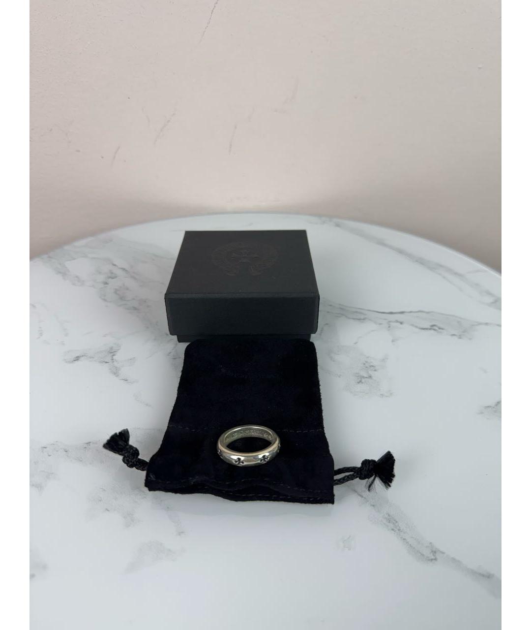 CHROME HEARTS Серебряное серебряное кольцо, фото 5