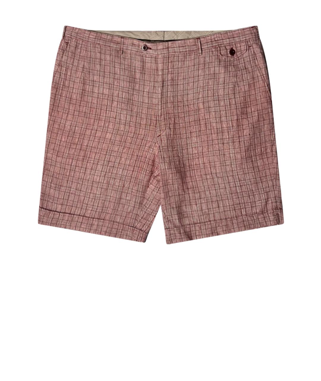 BRIONI Мульти льняные шорты, фото 1