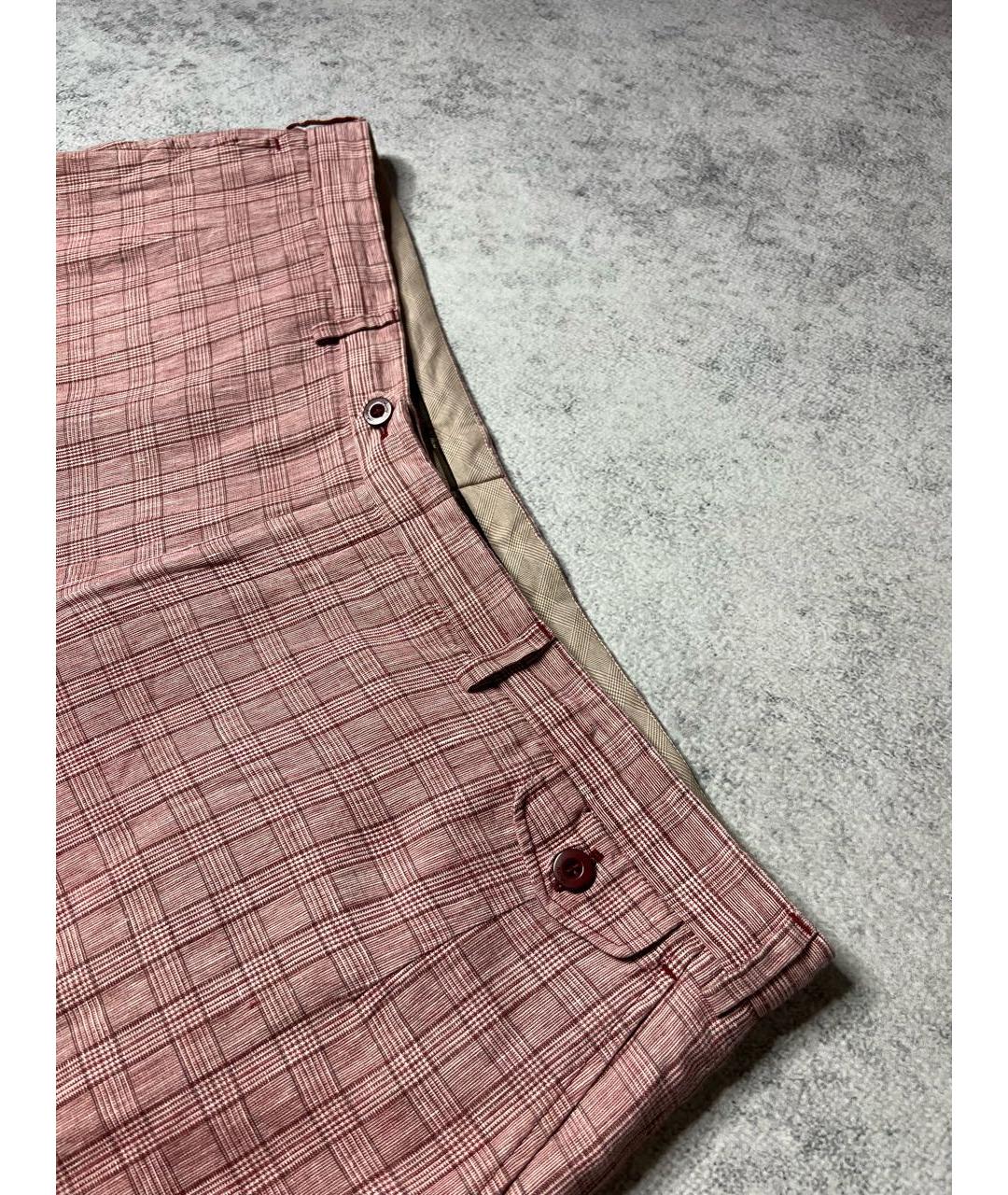 BRIONI Мульти льняные шорты, фото 2