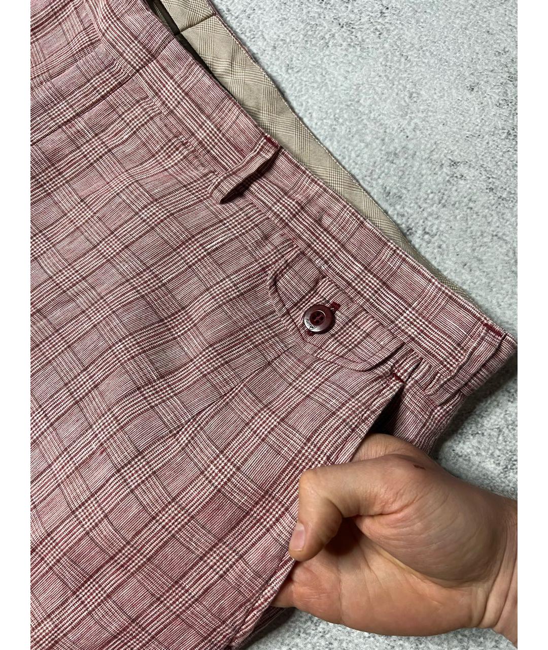 BRIONI Мульти льняные шорты, фото 3