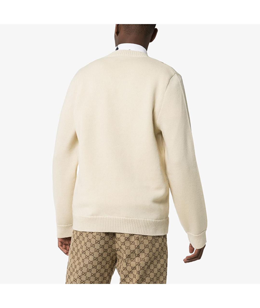 GUCCI Бежевый джемпер / свитер, фото 4