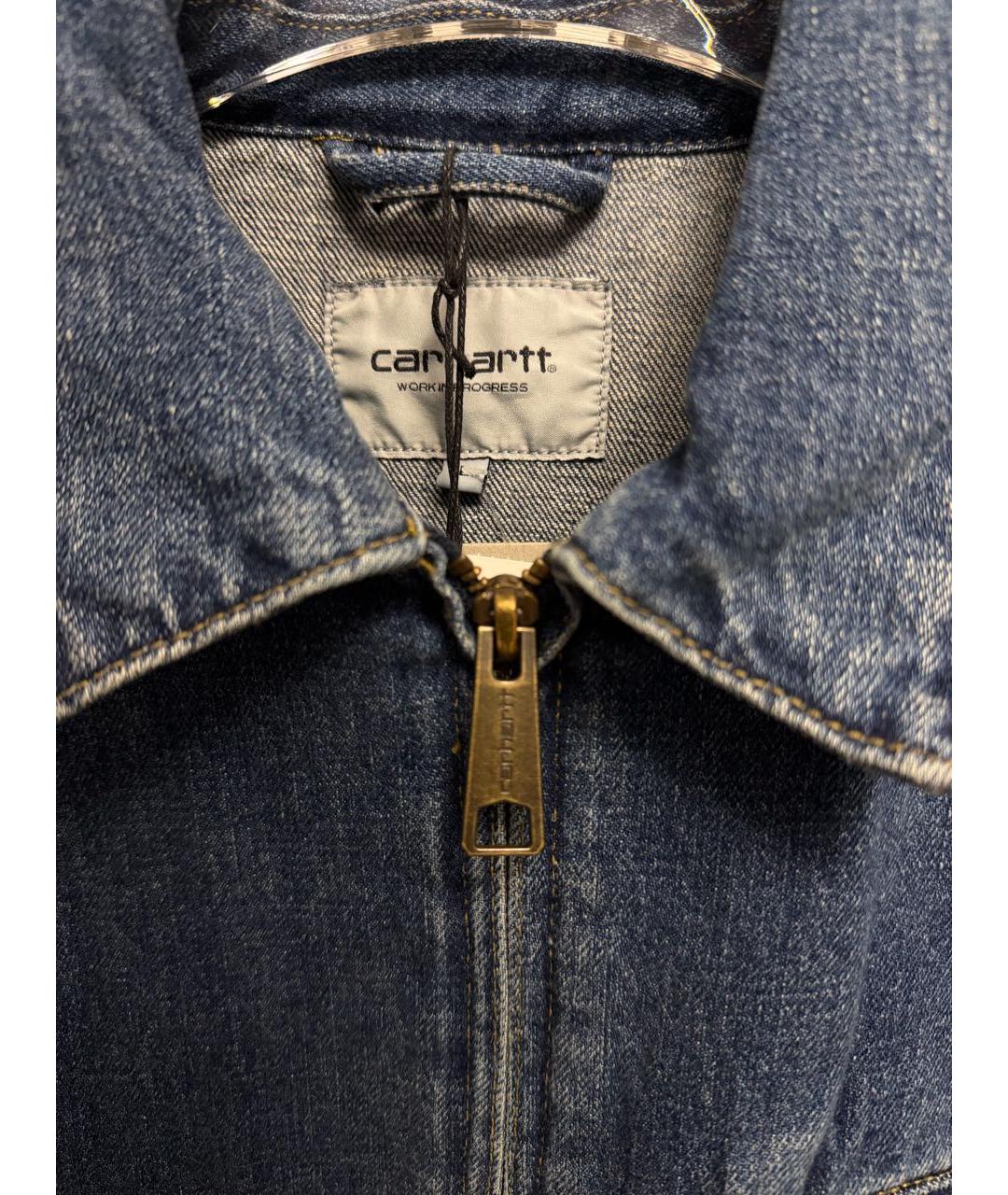 CARHARTT WIP Синяя деним куртка, фото 4