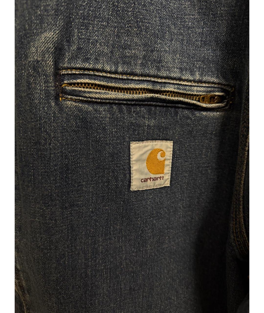 CARHARTT WIP Синяя деним куртка, фото 3