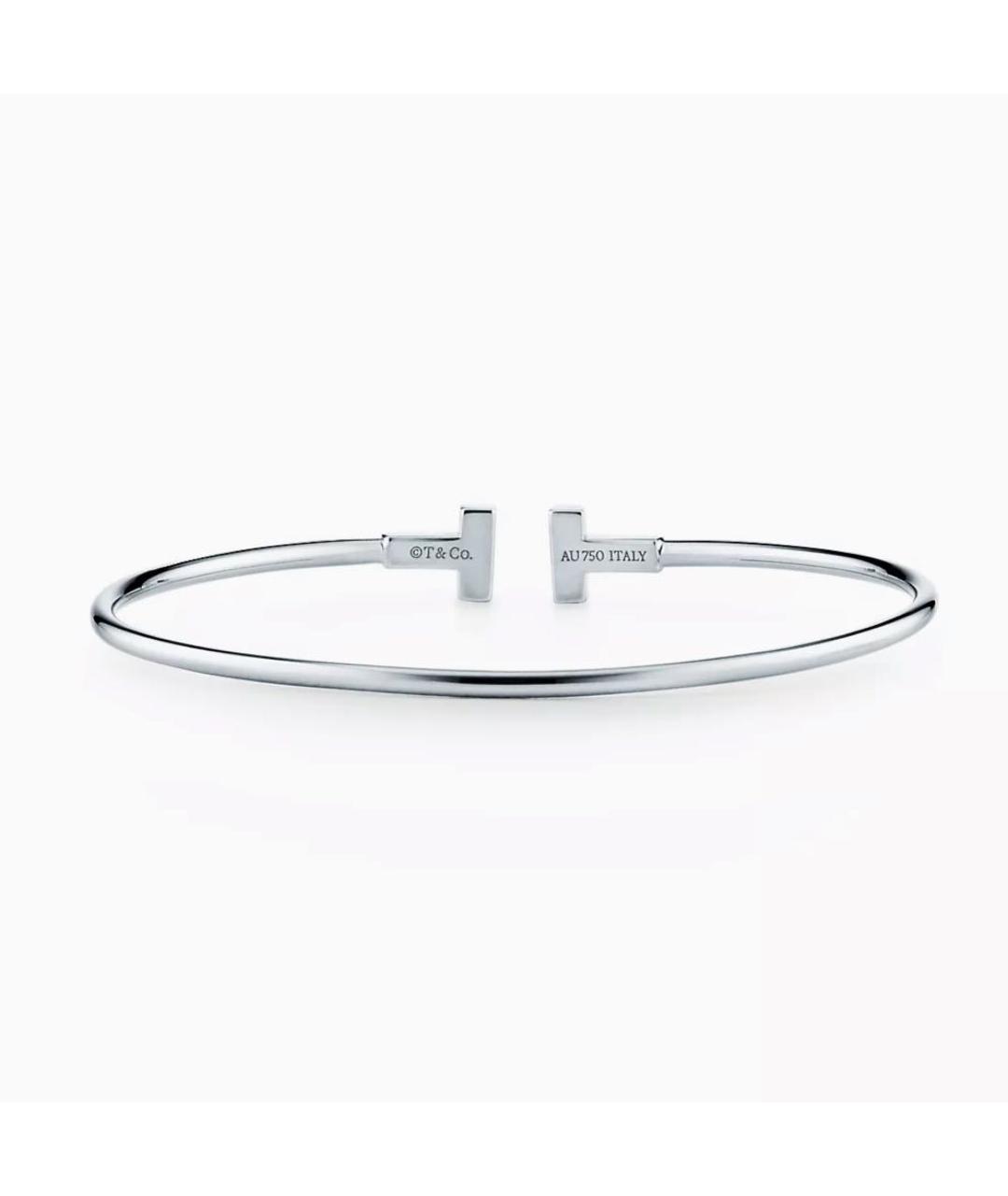 TIFFANY&CO Серебряный браслет из белого золота, фото 4