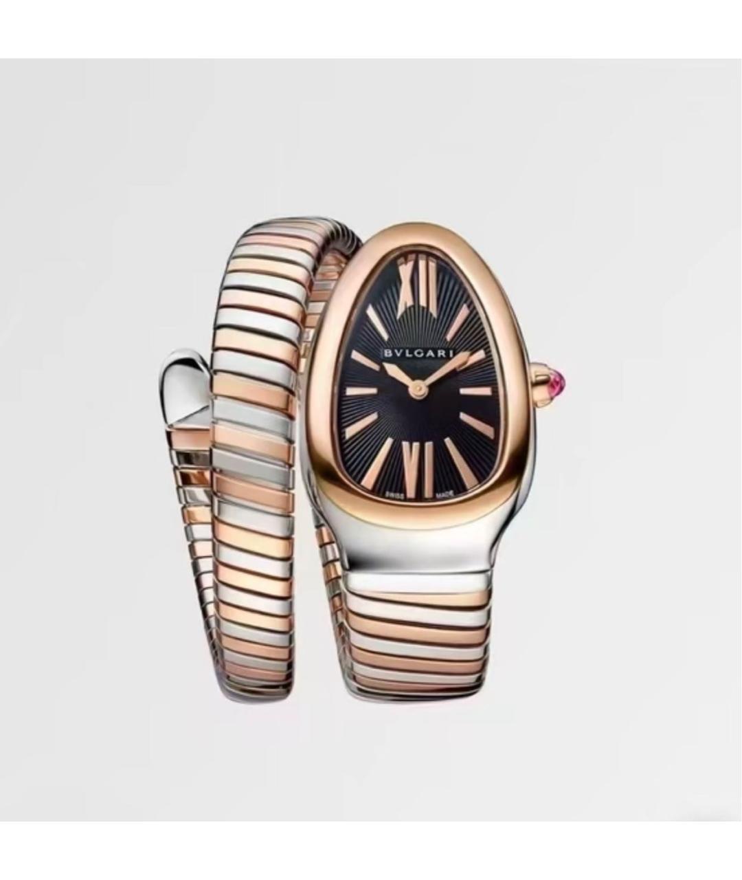 BVLGARI Золотые часы из розового золота, фото 5