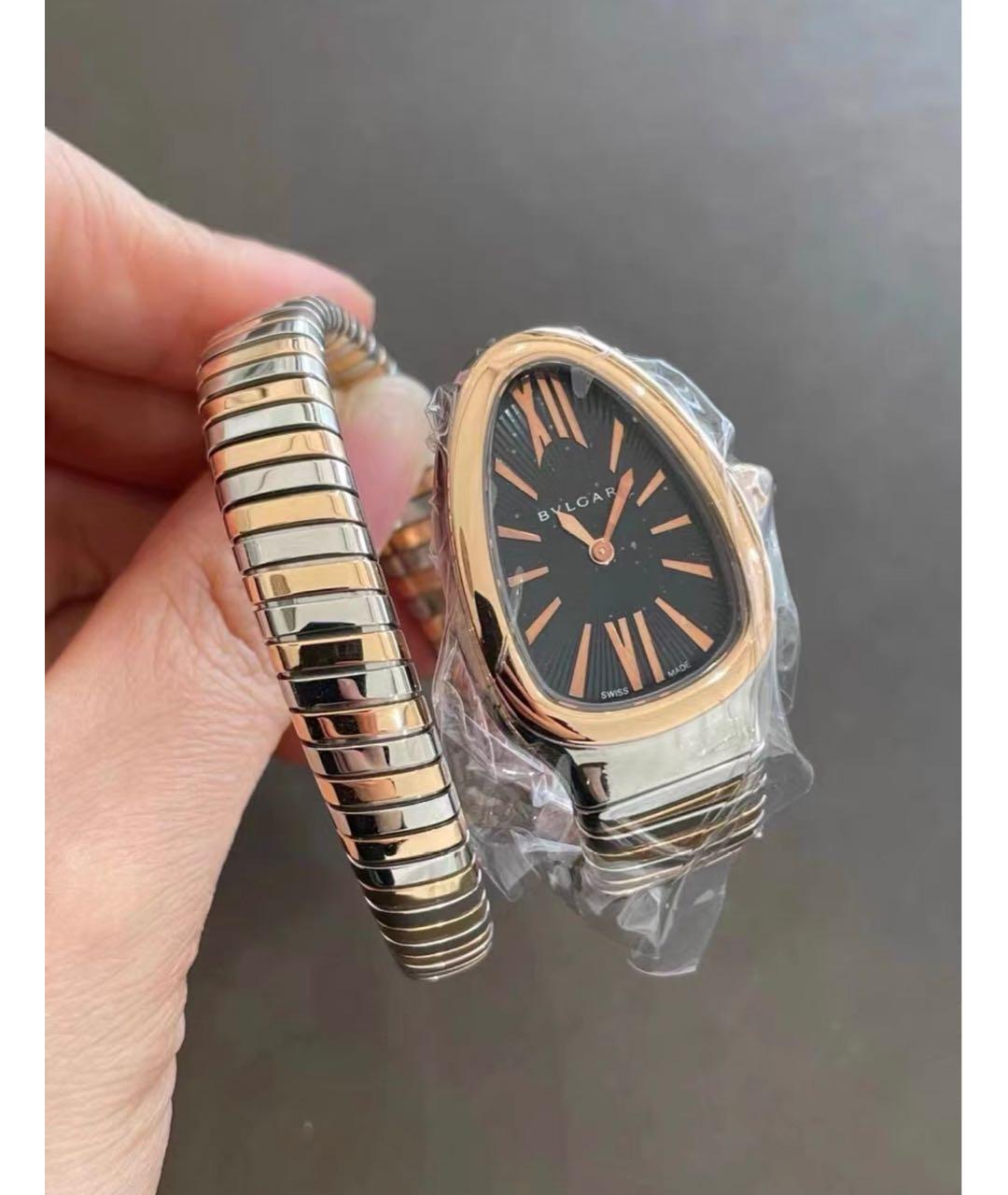 BVLGARI Золотые часы из розового золота, фото 2
