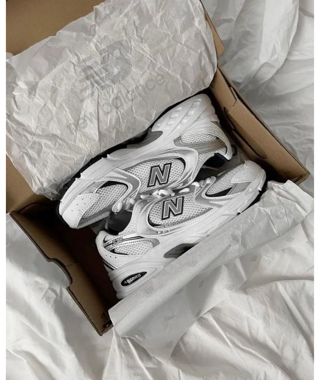 NEW BALANCE Серые кроссовки, фото 2