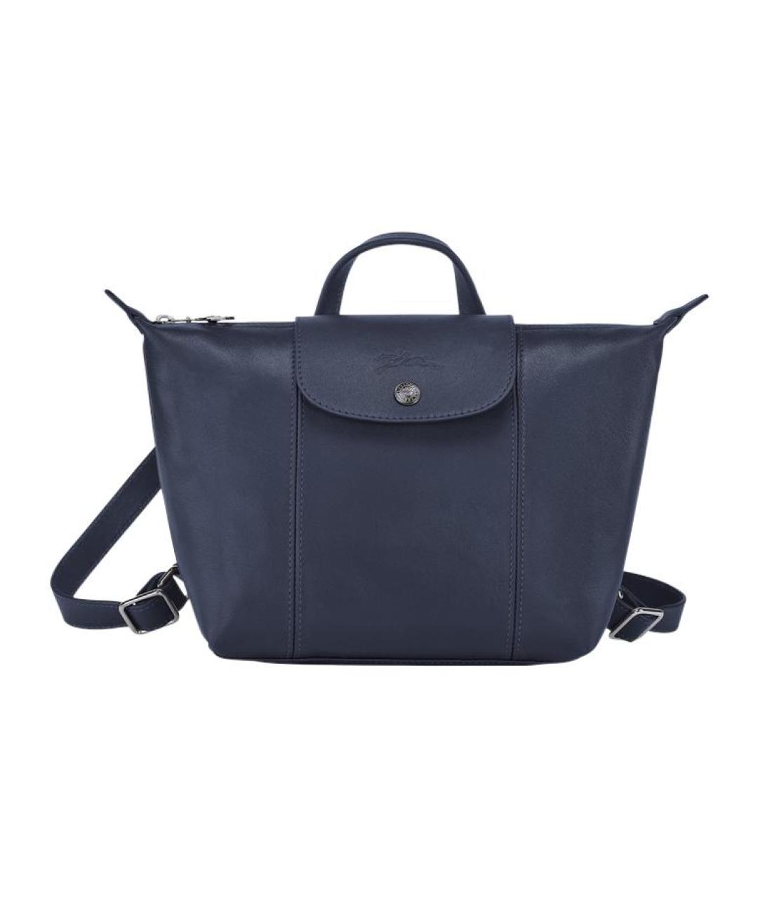LONGCHAMP Синяя тканевая сумка через плечо, фото 1
