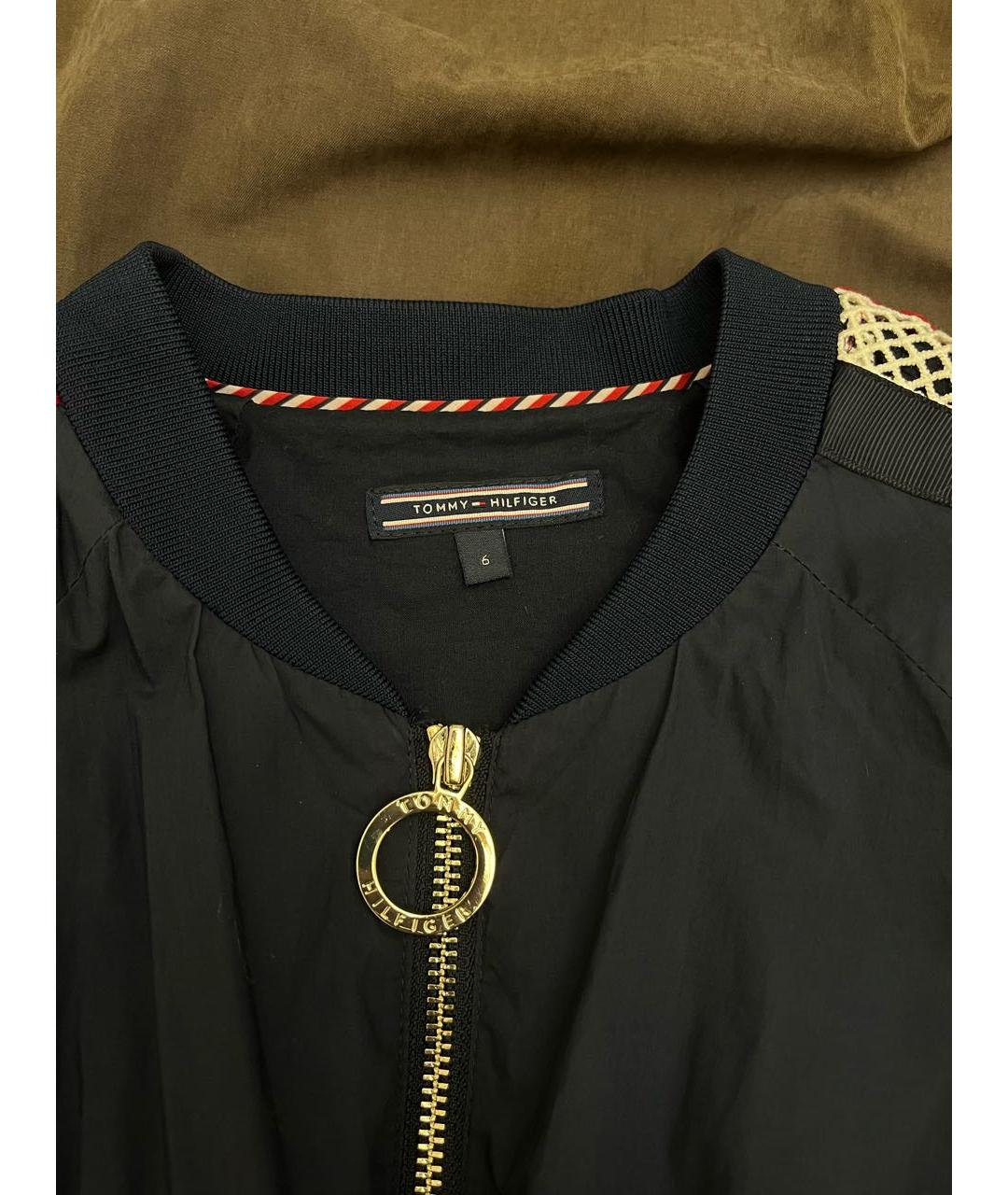 TOMMY HILFIGER Синяя хлопковая куртка, фото 2