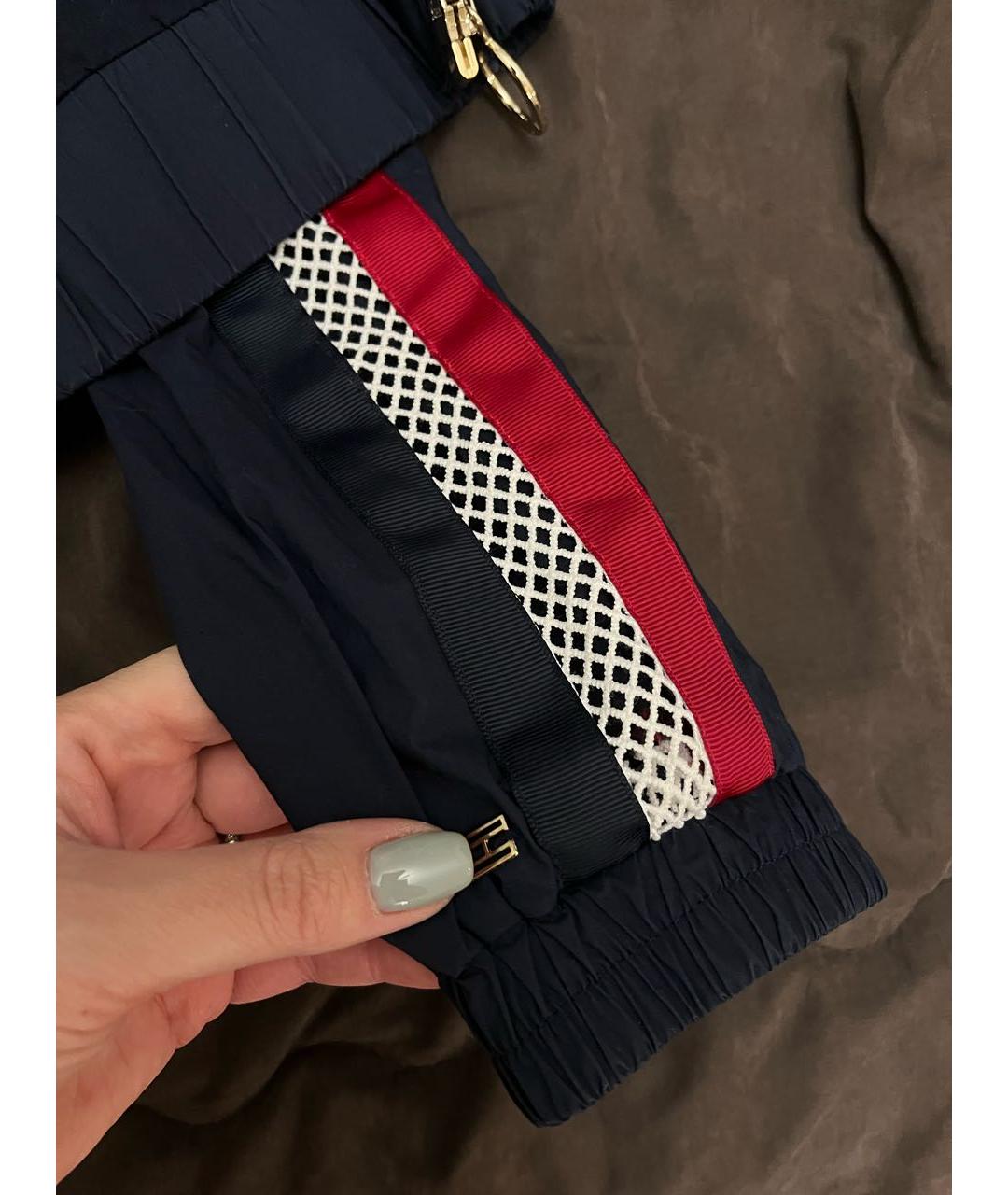 TOMMY HILFIGER Синяя хлопковая куртка, фото 4