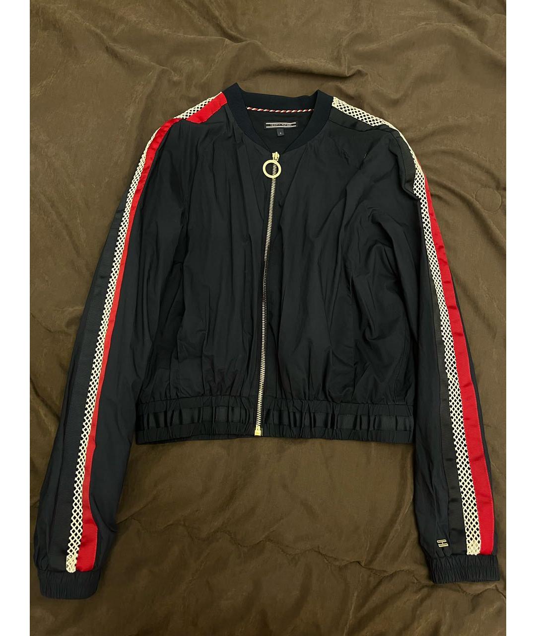 TOMMY HILFIGER Синяя хлопковая куртка, фото 7