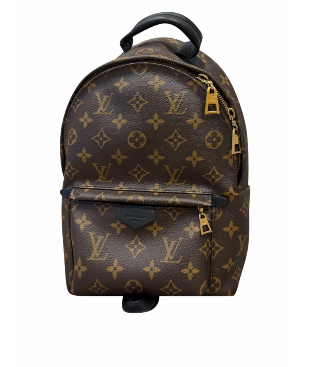 LOUIS VUITTON Коричневый рюкзак из канвы, фото 1