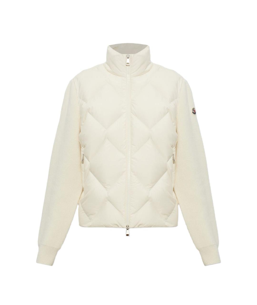 MONCLER Белый кардиган, фото 1