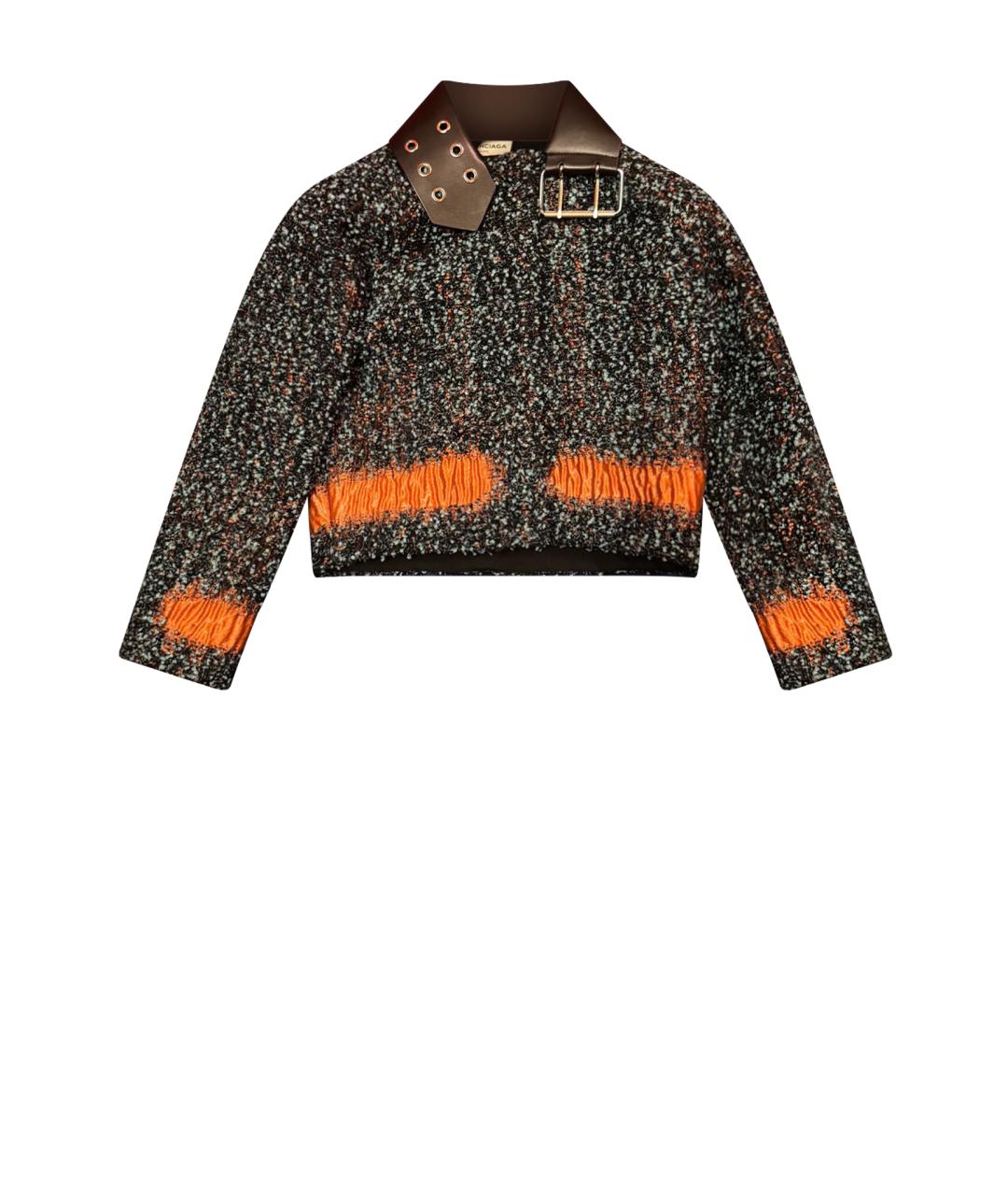 BALENCIAGA Мульти твидовая куртка, фото 1