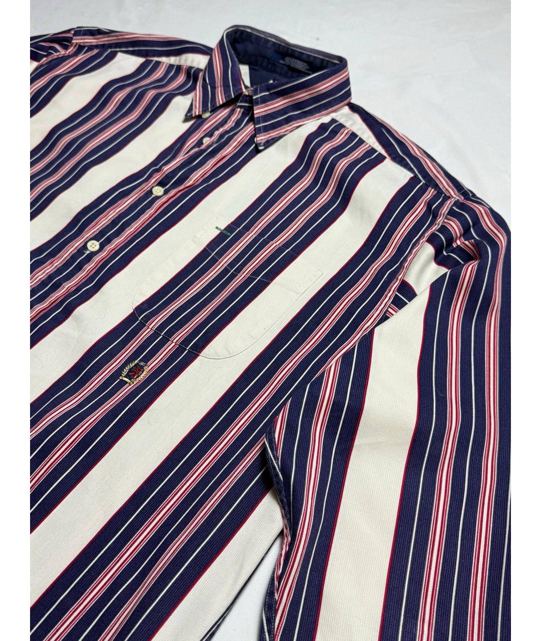 TOMMY HILFIGER Белая хлопковая кэжуал рубашка, фото 3