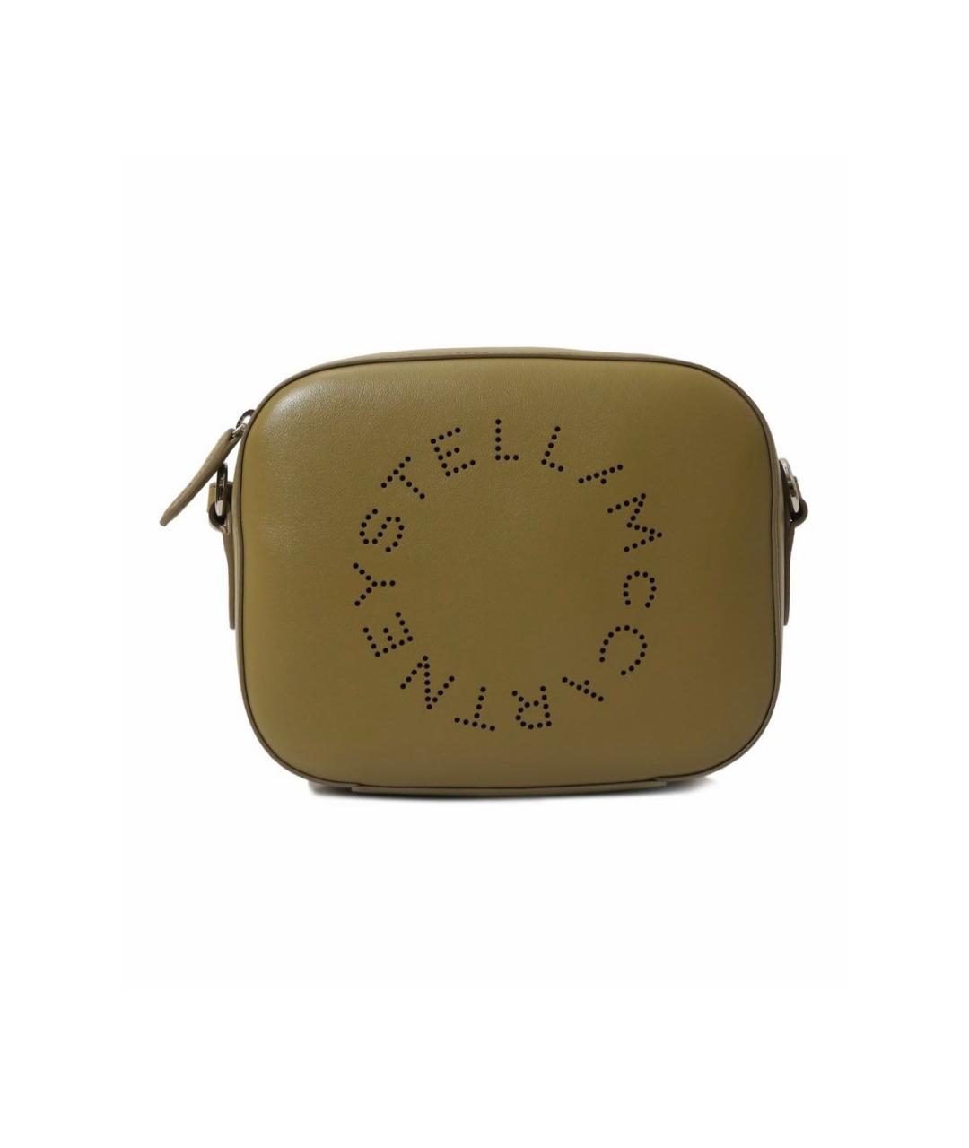 STELLA MCCARTNEY Хаки сумка через плечо из искусственной кожи, фото 7