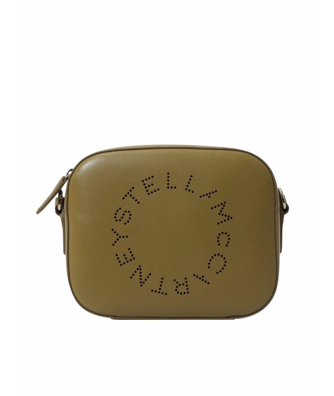 STELLA MCCARTNEY Хаки сумка через плечо из искусственной кожи, фото 1