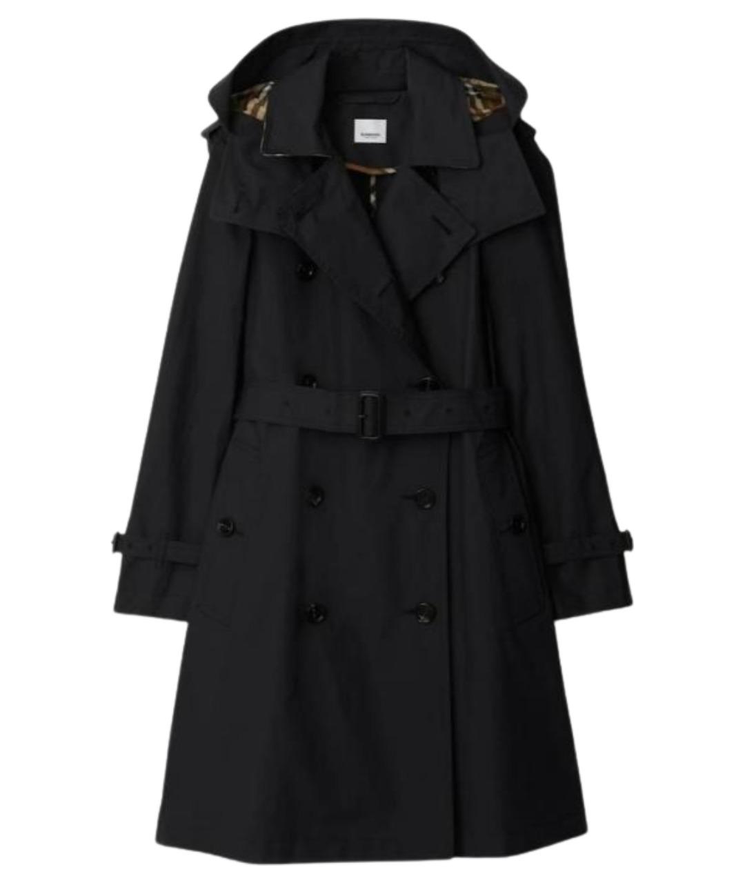 BURBERRY Черный тренч/плащ, фото 1