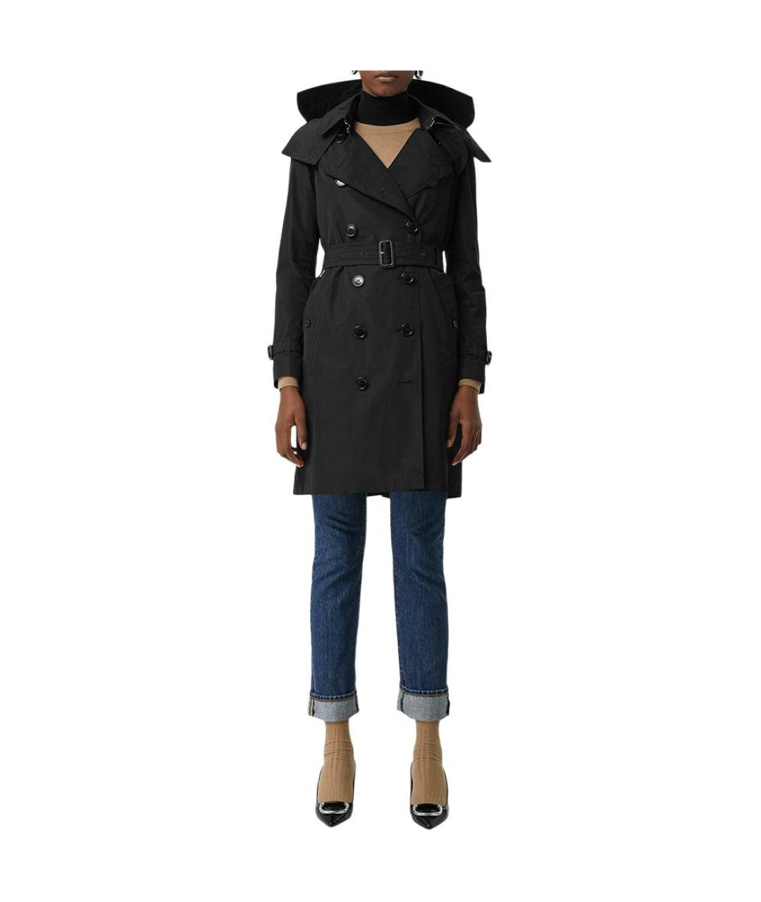BURBERRY Черный тренч/плащ, фото 3