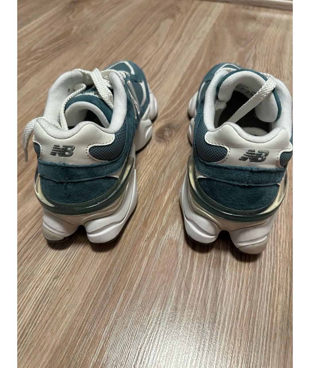 NEW BALANCE Бирюзовые текстильные кроссовки, фото 4