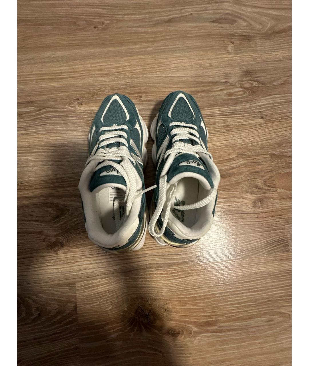 NEW BALANCE Бирюзовые текстильные кроссовки, фото 3