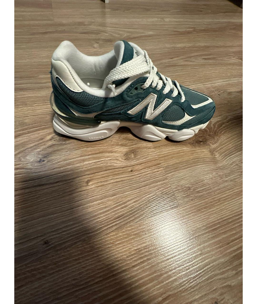 NEW BALANCE Бирюзовые текстильные кроссовки, фото 5